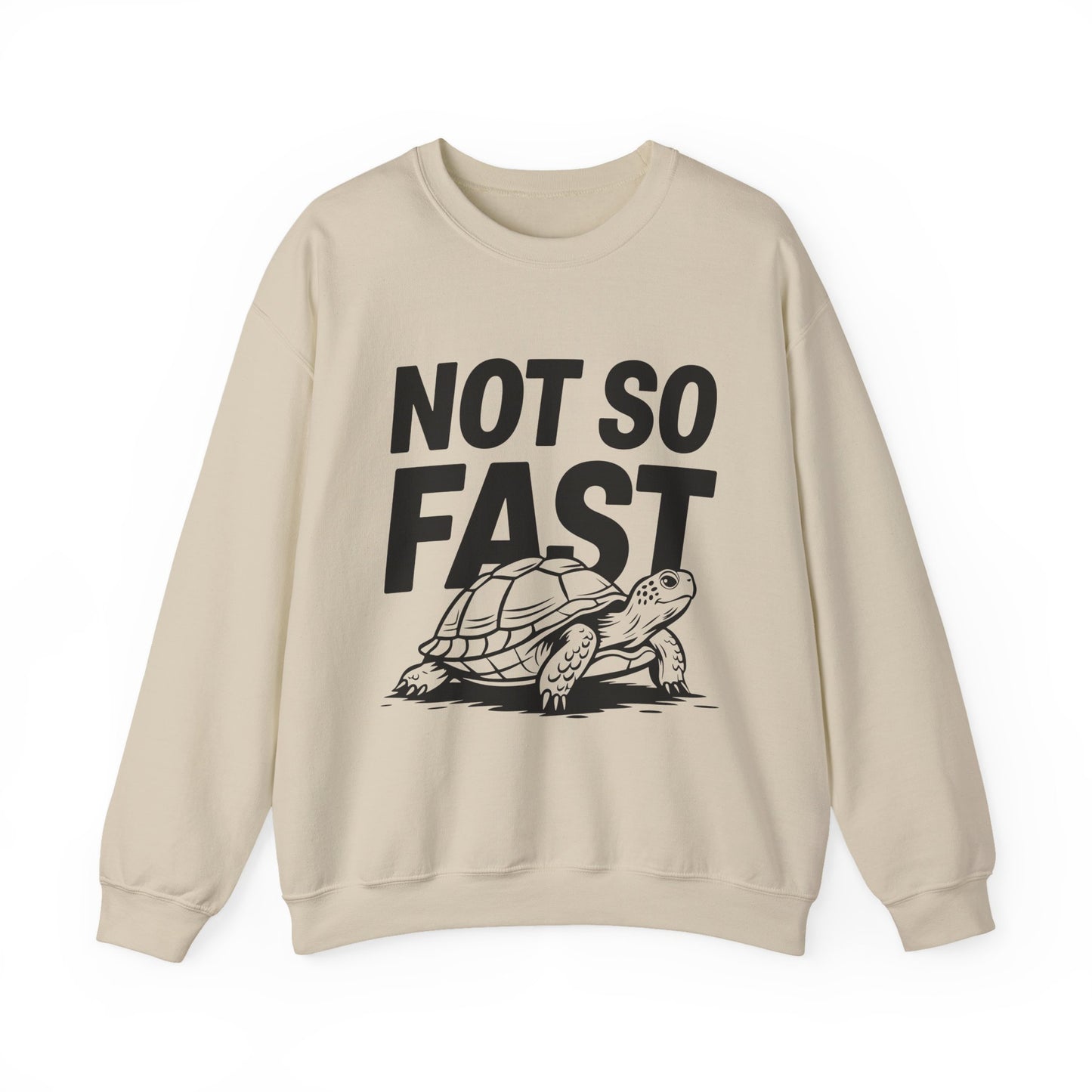 "Not So Fast" Sarcasm Crewneck Sweatshirt