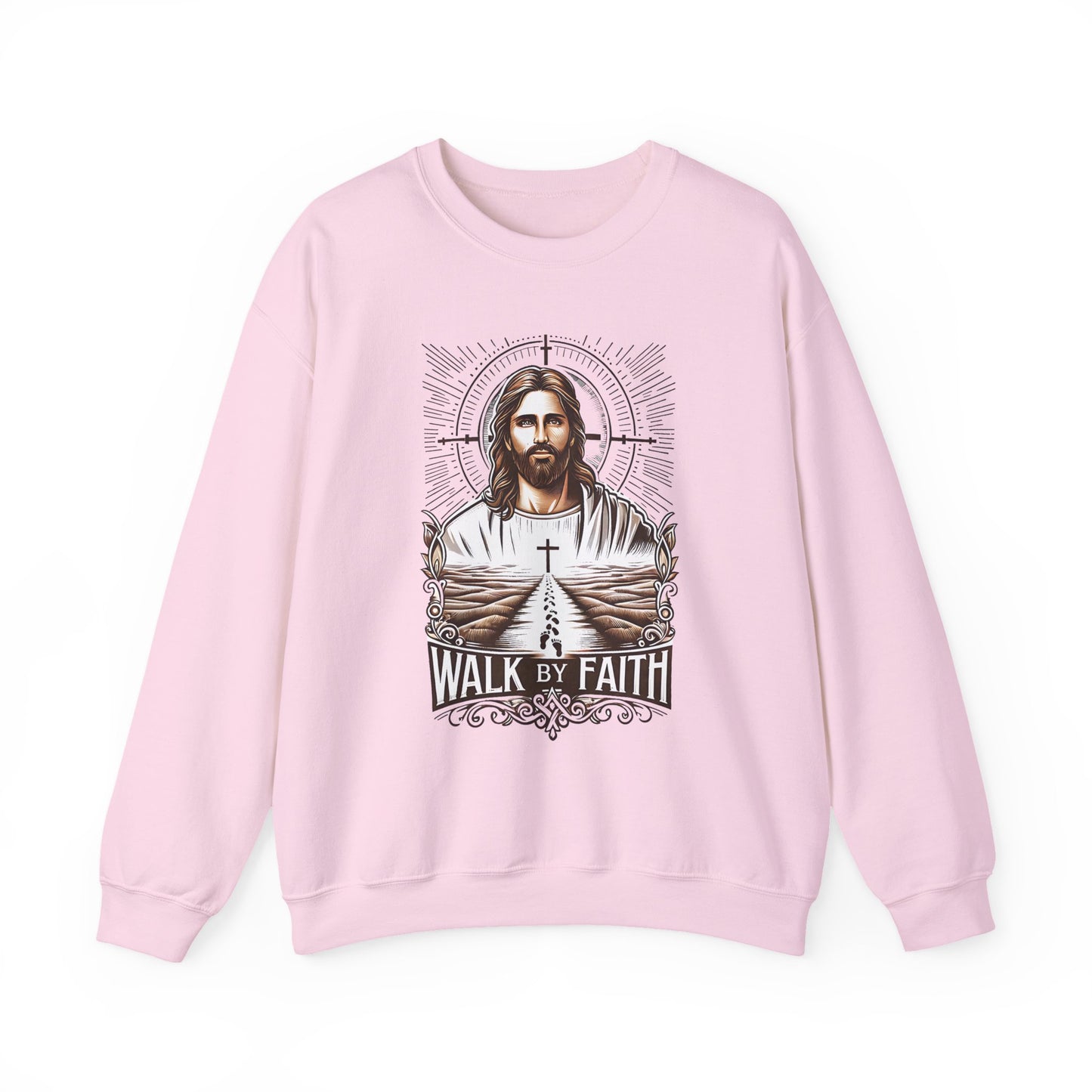 Jesus Inspired Faith Crewneck Sweatshirt