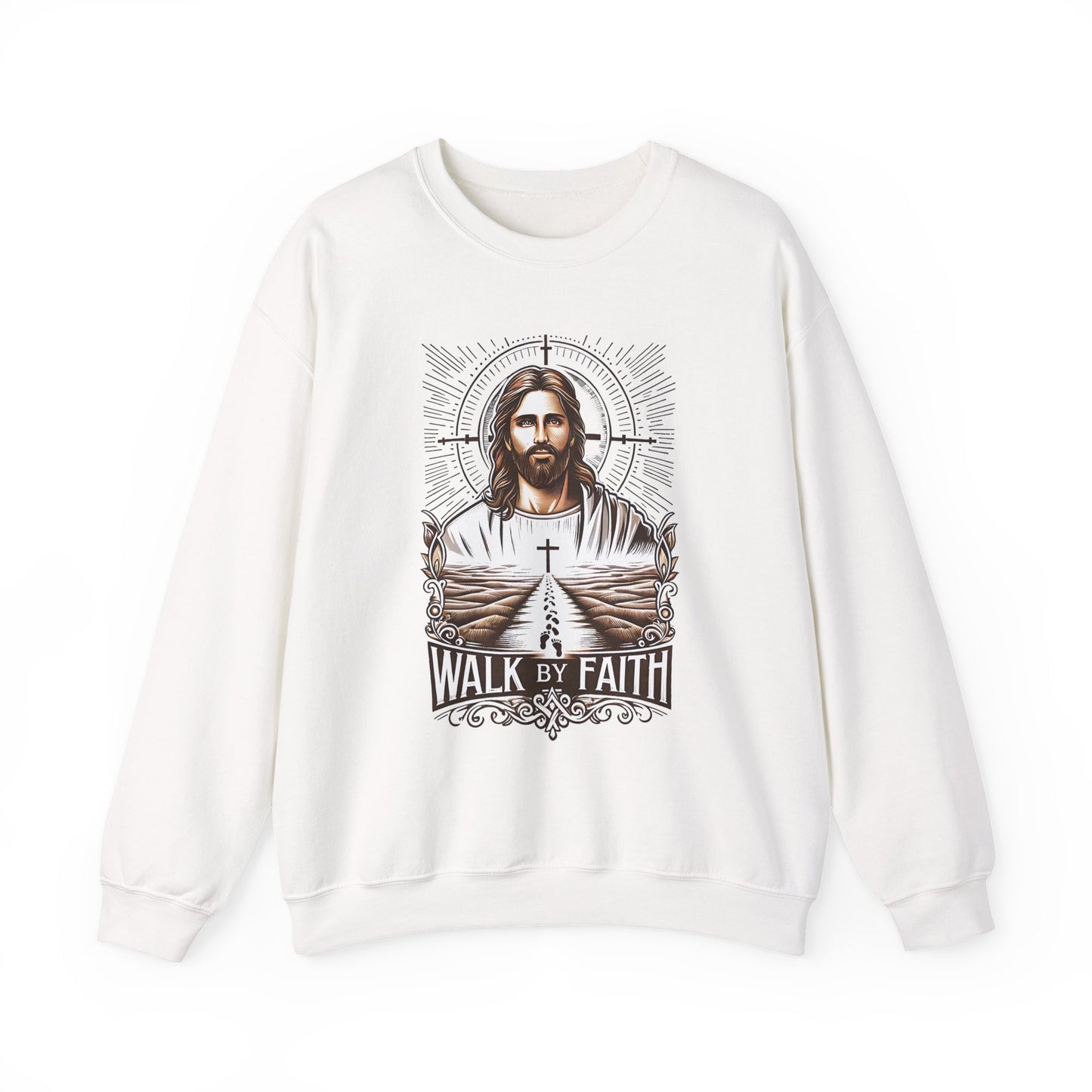 Jesus Inspired Faith Crewneck Sweatshirt