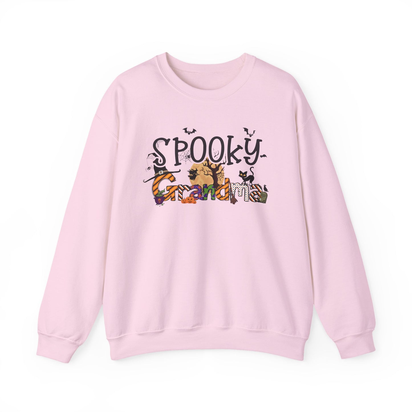 Spooky Grandma Halloween Crewneck Sweatshirt - Samberule