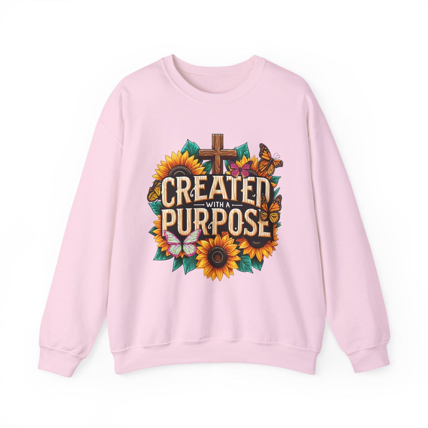 Created Purpose Faith Crewneck Sweatshirt