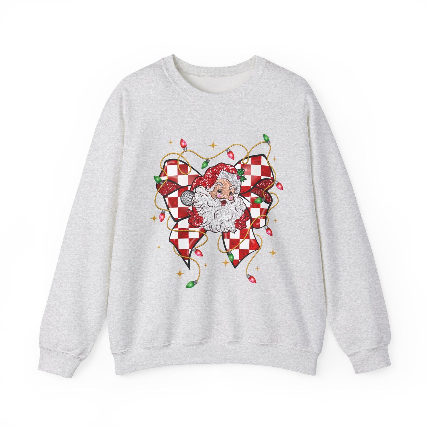 Santa Valentine’s Christmas Crewneck Sweatshirt