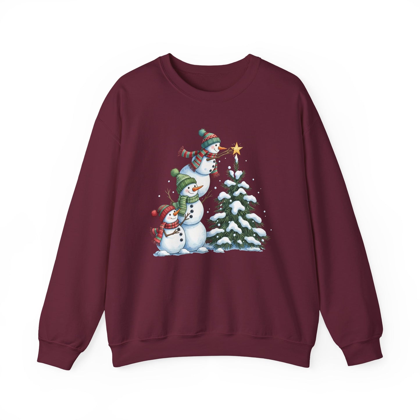 Snowman Christmas Crewneck Sweatshirt - Samberule