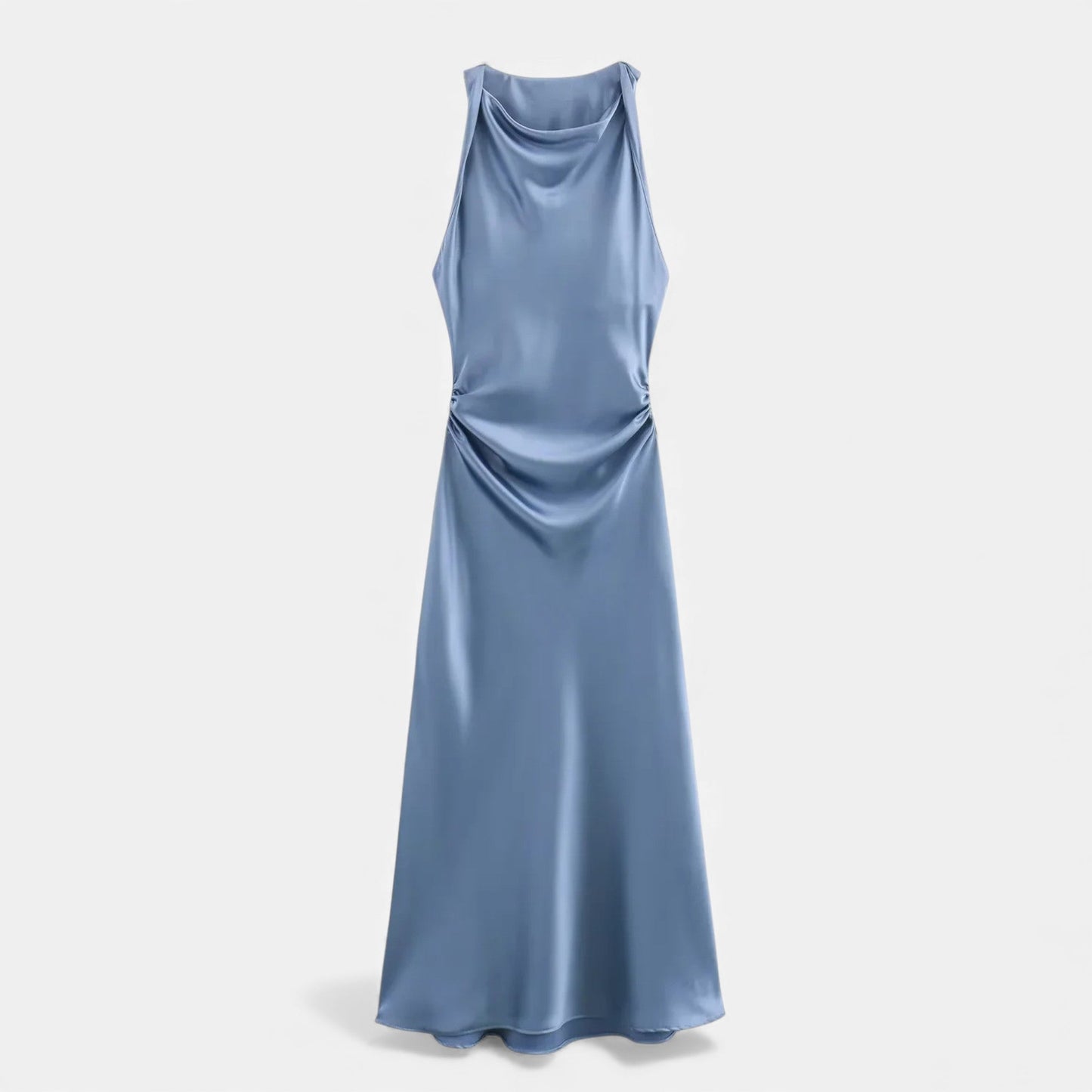 Women’s Satin Midi Slip Dress - Samberule