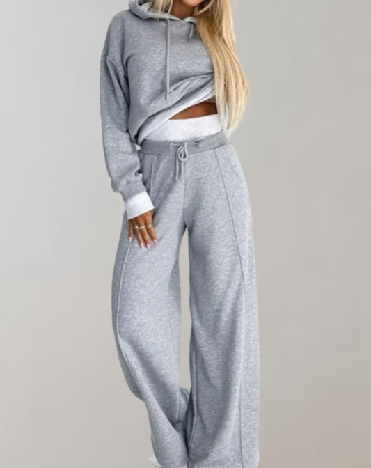 Alice | Women's Casual Hoodie Tracksuit Set - Samberule