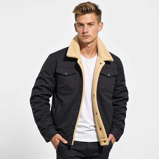 Brian | Warm Lined Outdoor Casual Jacket For Men - Samberule