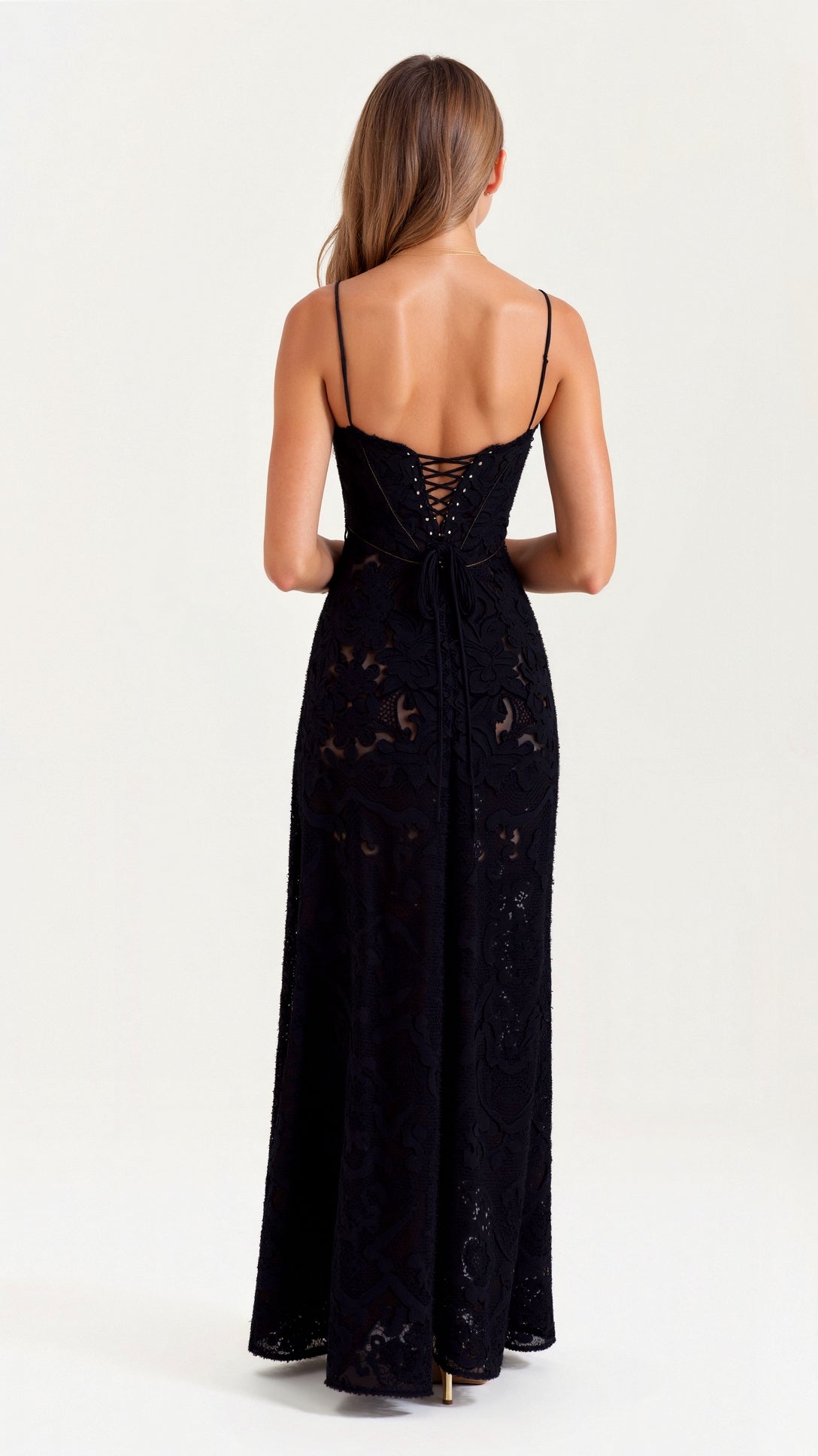 Donna | Women Wedding Guest Bustier Maxi Dress