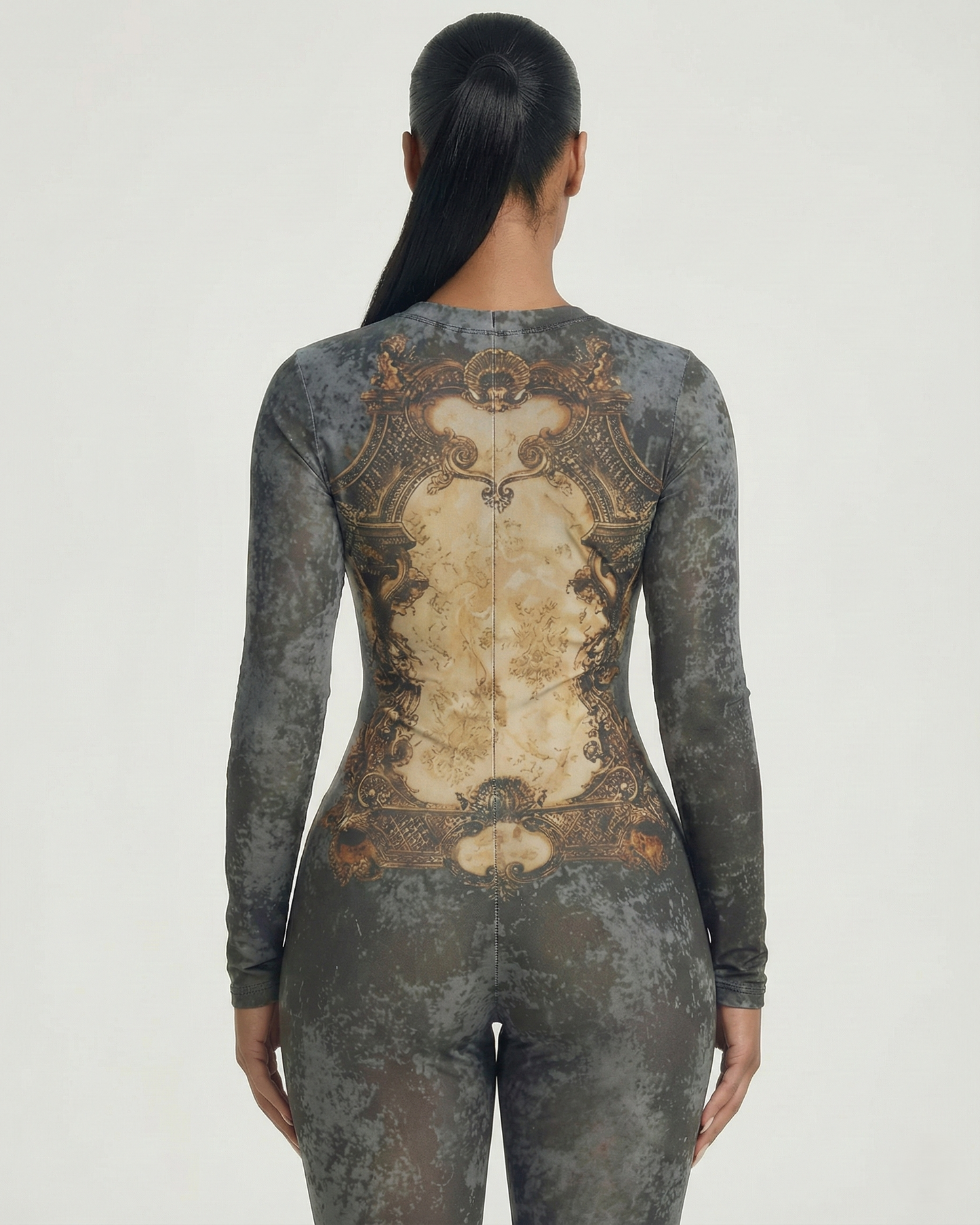 KALEYA Abstract Print Jumpsuit
