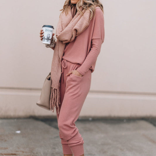 Emma | Women’s Two Piece Casual Matching Loungewear Sets - Samberule
