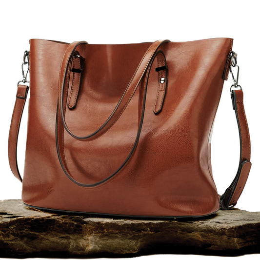 Kathy - Vegan Leather Tote Bag - Samberule