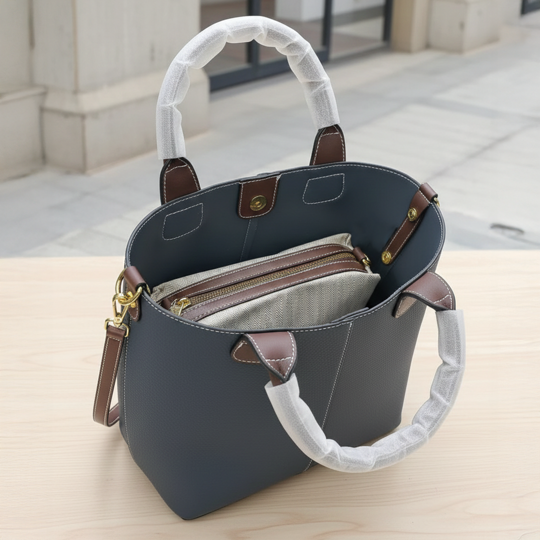Stephanie - Vegan Leather Tote Bag - Samberule
