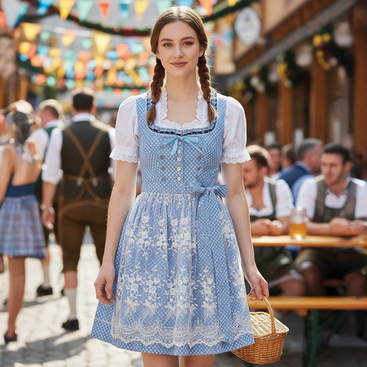 Michele - Bavarian Dirndl Dress - Samberule