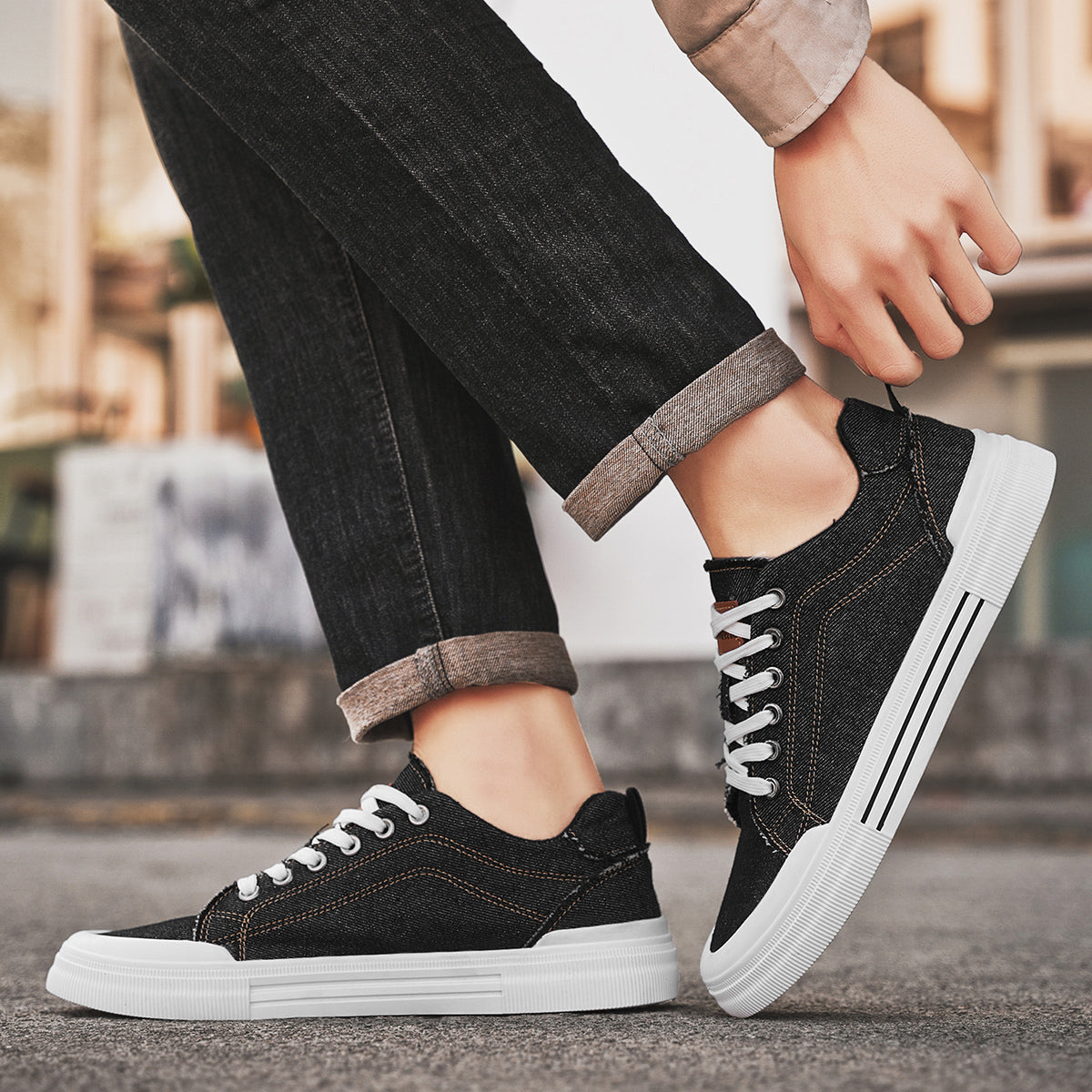 Corvino Denim Sneakers