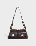 LIYANA Double Pocket Shoulder Bag