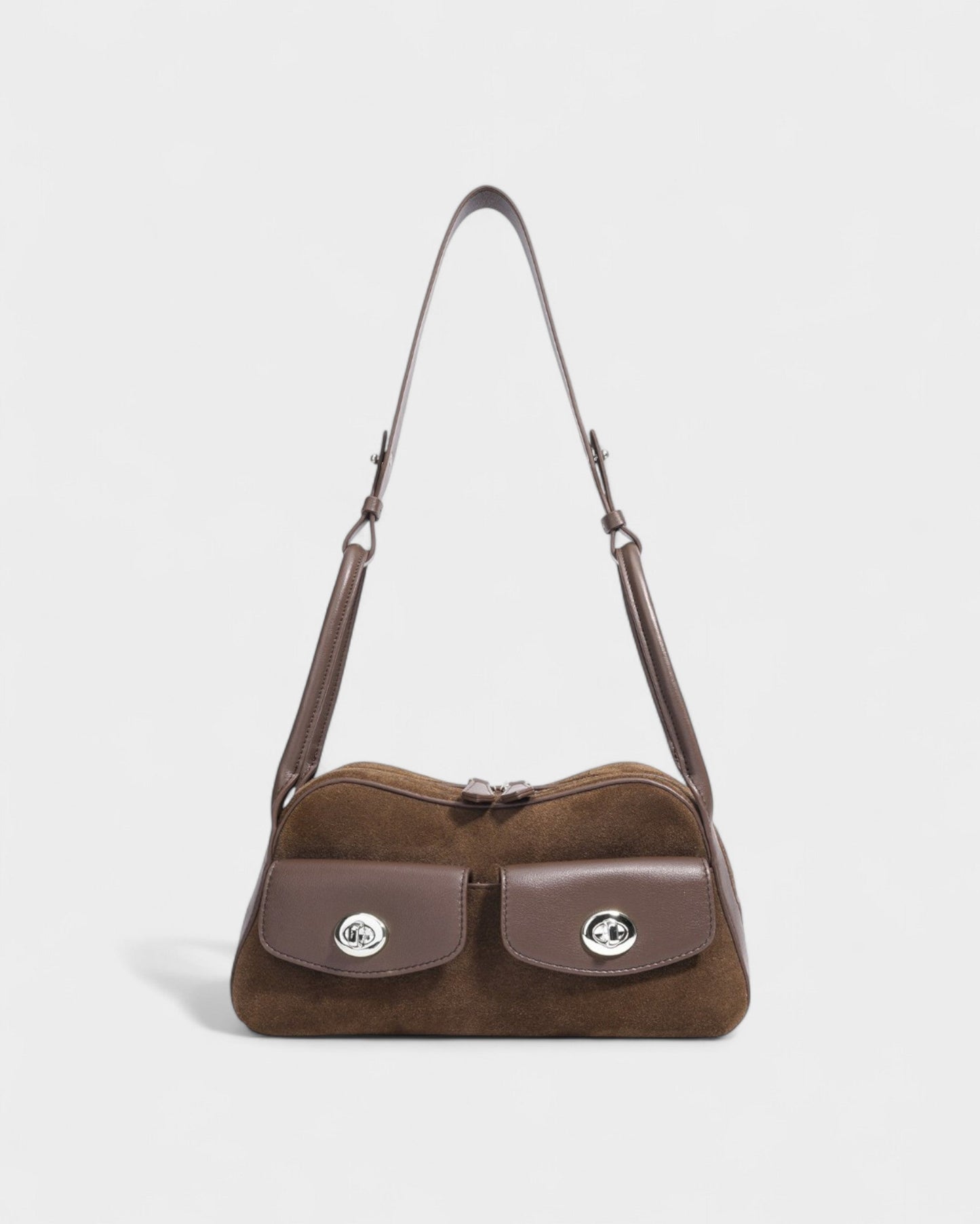 LIYANA Double Pocket Shoulder Bag