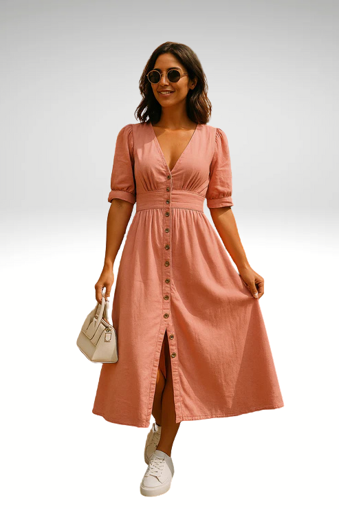 Amélie | Denim Dress with Character and Class