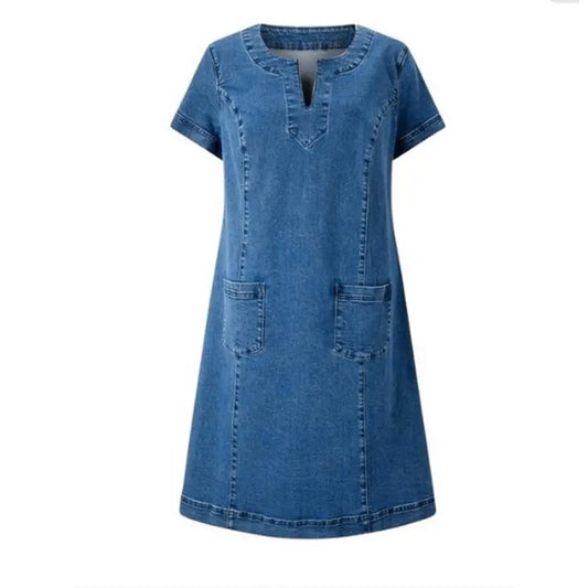 Megan | Women Summer Casual Pocket Dress - Samberule