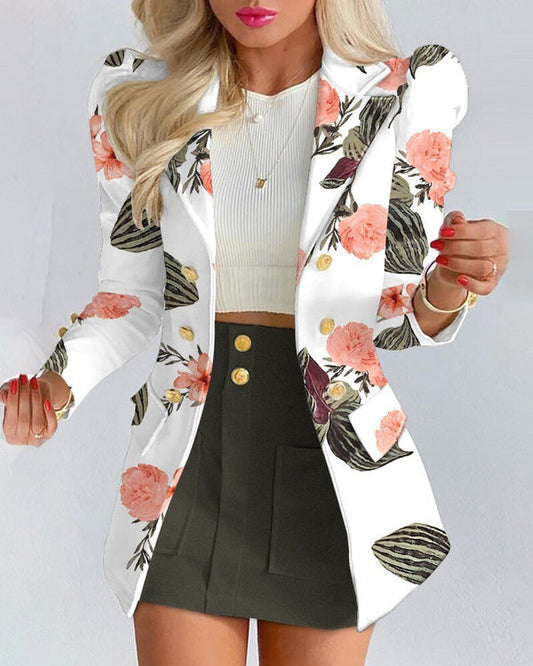 Bella | Women’s Blazer and Skirt Co-ord Set - Samberule