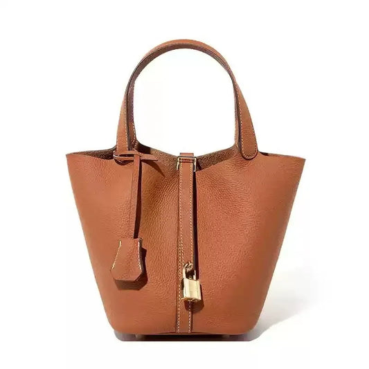 Ann - Leather Tote Bag - Samberule
