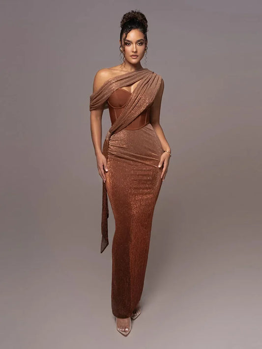 Jenna | Women One-Shoulder Evening Dress