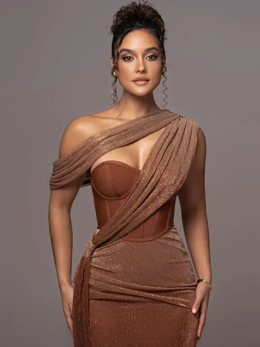 Jenna | Women One-Shoulder Evening Dress