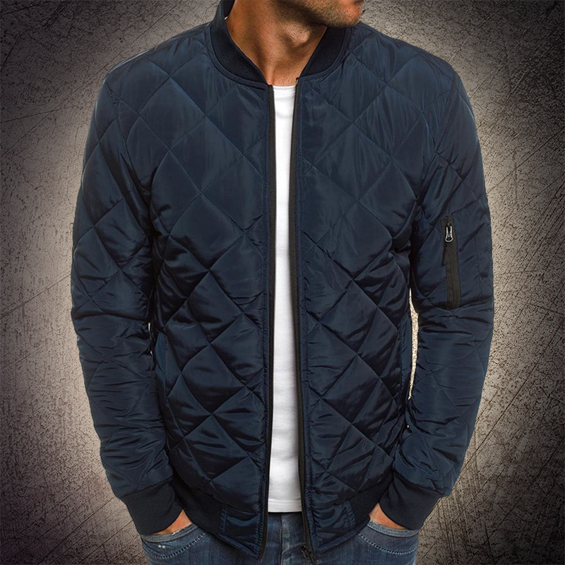 Adam | Quilted Lightweight Bomber Jacket Men - Samberule