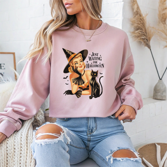 Spooky Vintage Halloween Crewneck Sweatshirt - Samberule