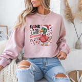 Honk If You Love Christmas Crewneck Sweatshirt - Samberule