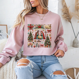 Coquette Jesus Christmas Crewneck Sweatshirt - Samberule