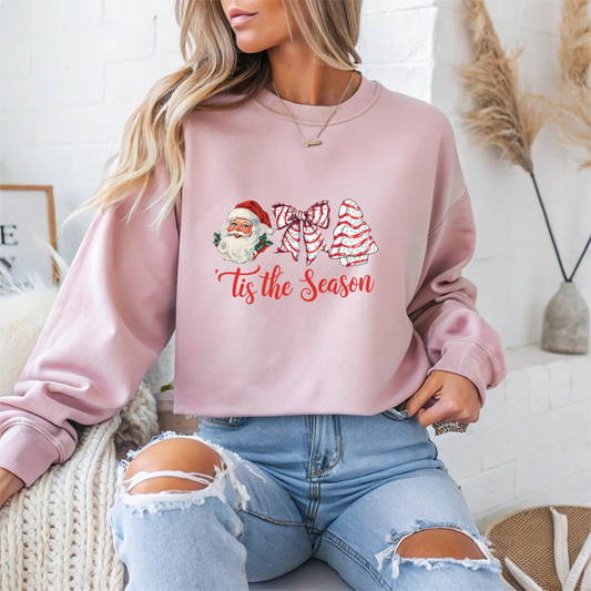 Tis The Season Christmas Crewneck Sweatshirt - Samberule