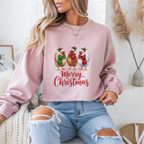 Chickens Merry Christmas Crewneck Sweatshirt - Samberule