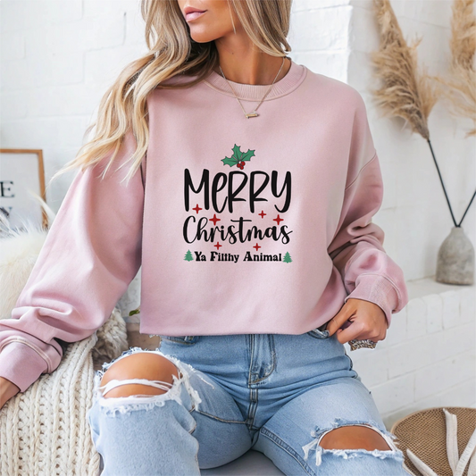 Merry Christmas Crewneck Sweatshirt - Samberule