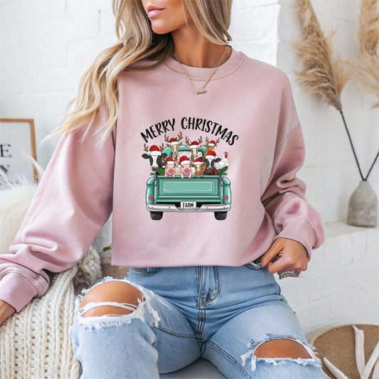 Merry Christmas Crewneck Sweatshirt - Samberule