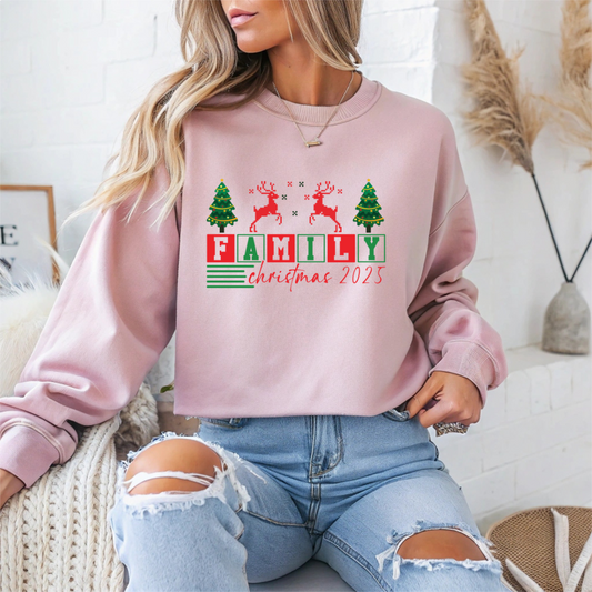 Family Christmas Crewneck Sweatshirt