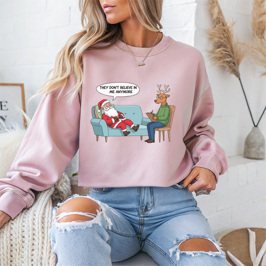 Cheerful Christmas Crewneck Sweatshirt