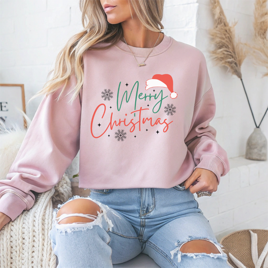 Merry Christmas Crewneck Sweatshirt