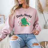 Deck the Honks Christmas Crewneck Sweatshirt