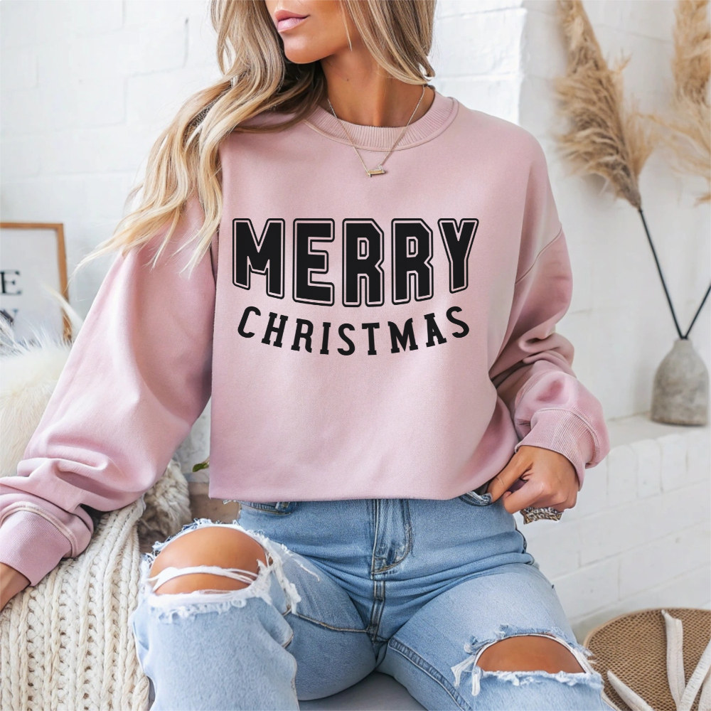 Merry Christmas Crewneck Sweatshirt