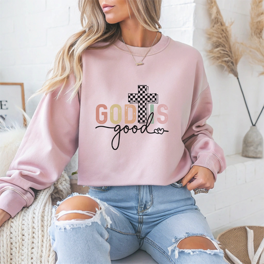 God Is Good Faith Crewneck Sweatshirt