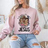 Spiritual Jesus Faith Crewneck Sweatshirt
