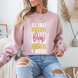 "Faith Over Fear" Faith Crewneck Sweatshirt