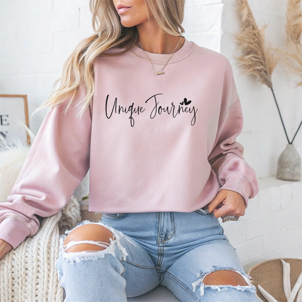 Unique Journey Mental Health Crewneck Sweatshirt