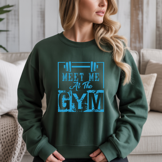 Meet Me At The Gym Crewneck Sweatshirt