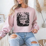 Stay Weird Halloween Crewneck Sweatshirt - Samberule