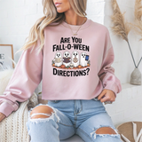 Are-You-Fall-o-ween-Directions Halloween Crewneck Sweatshirt - Samberule