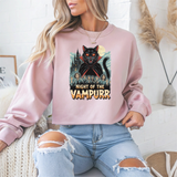 Night of the Vampurr Halloween Crewneck Sweatshirt - Samberule