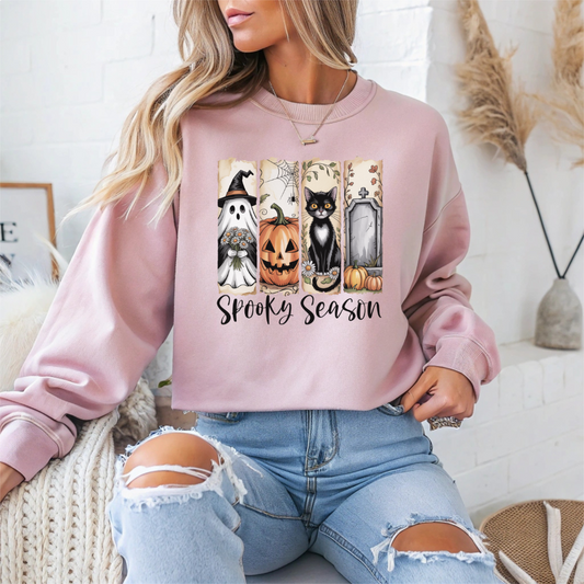 Spooky Season Halloween Crewneck Sweatshirt - Samberule