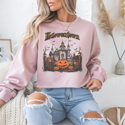 Halloweentown Halloween Crewneck Sweatshirt - Samberule