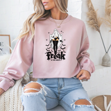Freak in the Sheets Halloween Crewneck Sweatshirt - Samberule