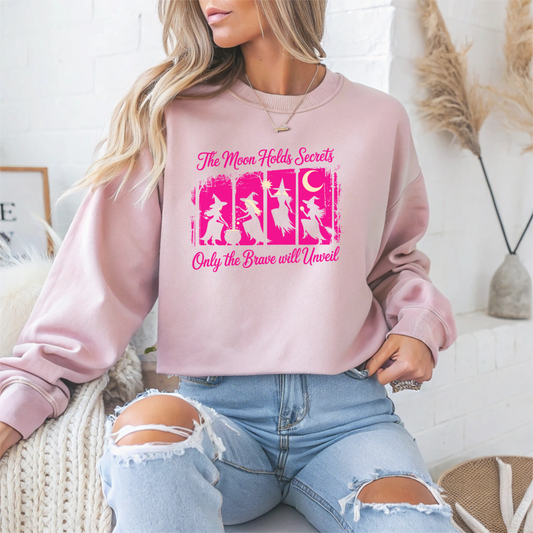 Mystical Moon Halloween Crewneck Sweatshirt - Samberule